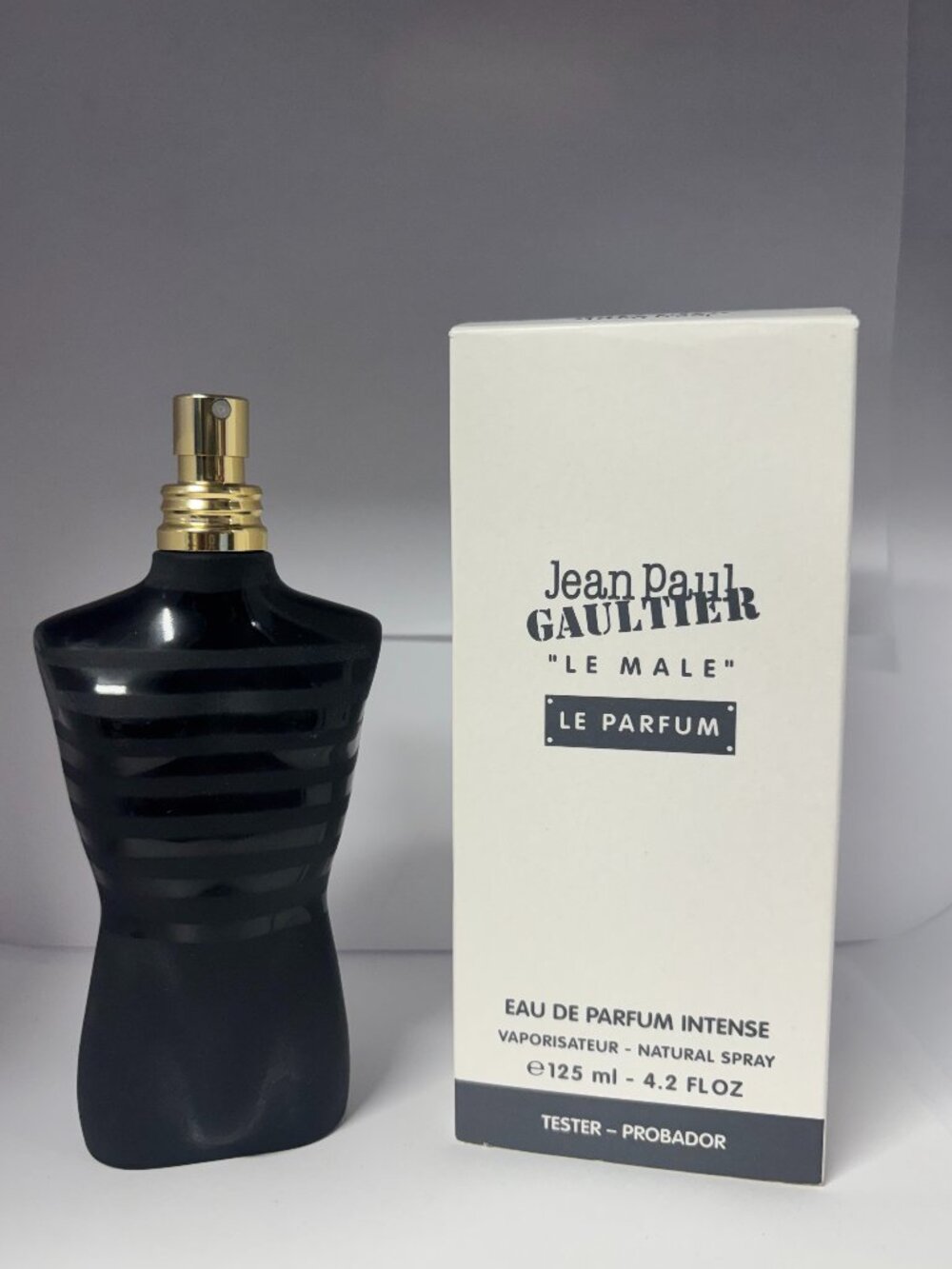 Jean Paul Gaultier "Le Male" Le Parfum EDP Intense New in Tester Box